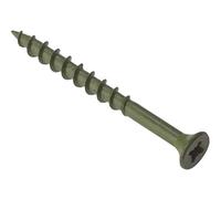 Forgefix DS4550 Vis à tête fraisée et empreinte Pozidriv Traitement vert anticorrosion