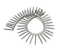 Forgefix DWS50BPC Ensemble de vis à tête trompette/empreinte Phillips pour plaques de plâtre Acier phosphaté Noir