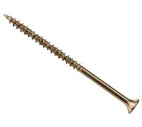 Forgefix ForgeFast Boîte de 100 vis à bois en zinc compatibles avec clé Torx 5 x 90 mm