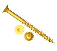 Forgefix ForgeFast Lot de 100 vis à bois Torx ZY 5,0 x 120 mm