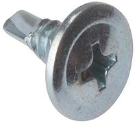ForgeFix Lot de 1000 vis à filetage fin pour cloison sèche 4,2 x 13 mm Plaqué zinc