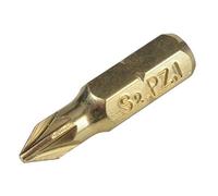 Forgefix Pozi Lot de 10 embouts compatibles PZ1 x 25 mm