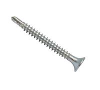 Forgefix Vis à cloison sèche Phillips à tête bombée FT ZP 3,5 x 50 mm Box 1000, finition zinguée pour une durabilité accrue. Les vis sont livrées avec un embout Phillips No.2.