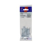 Forgefix Vis Pozi multi-usages CSK ST ZP 5,0 x 60 mm ForgePack 10, utilisées dans tous les métiers, y compris la menuiserie, l'électricité et la plomberie