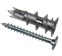 Forgefix Zinc pour mur creux Speed Plug & Vis 4,5 mm sac 25