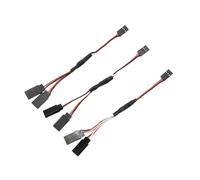 Forgekael 1 3 5pcs 150 mm Longueur RC Servomoteur de rallonge Coraire Fil Fil Fil Compatible avec RC Helicopter Drone Car Models Universal(3 pcs)