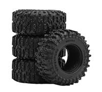 Forgekael 1,3 Pouce Pneu Doux 64x26 mm Pneu de Marais boueux Compatible avec Les de Voitures RC SCX24 AX24 FCX24M Ascent-18 1 18 1 24 du marché secondaire à l'échelle