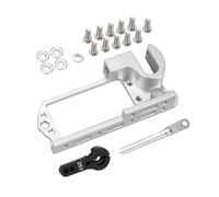 Forgekael 25T Servo Arm Compatible avec Le modèle RC Drone Héli Multicoptère Interrupteur Parabolique Dispositif de Lancer aérien(with Balck Arm)