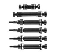 Forgekael Arbre d'entraînement en Acier durci 7051 7250R Centre arrière Avant pour 1 à 16 pièces de Mise à Niveau de Voiture RC à l'échelle Compatible avec Divers RC(C)