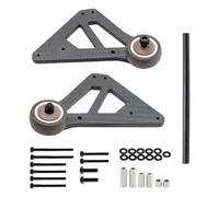 Forgekael Barre de Roue en Fibre de Carbone Compatible avec 1 7 modèles de Voiture RC à l'échelle pour Le Remplacement de la Rechange Mojave V2 EXB