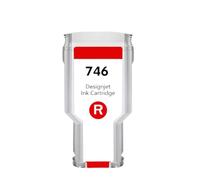 Forgekael Cartouche d'encre Compatible 746 747 pour DesignJet Z6 Z9 +, Fournitures d'imprimante pour numéro de pièce P2V78A P2V79A P2V80A P2V81A P2V82A P2V83A P2V84A(746-Red)