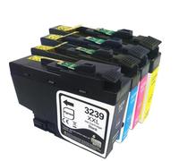 Forgekael Compatible avec Les Fournitures d'imprimante LC3239 HL-J6000DW HL-J6100DW MFC-J5945DW MFC-J6945DW MFC-J6947DW pour numéro de pièce LC3239(1Set (1BK 1C 1M 1Y))