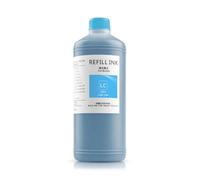 Forgekael Encre de Sublimation de 500ml, Compatible avec Les I3200 XP600 TX800 L1440 F1080, tête d'impression, de Transfert de Chaleur, Presse T-Shirt(500ML-LC)