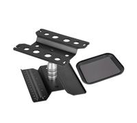 Forgekael RC Car Repair Stand Stand Workstation with à 360 degrés de relevage de Rotation et de bac à vis Compatible avec Les véhicules RC à échelle 1/10 1/12 1/16(Black)