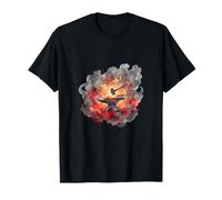 Forgeron Forge Sparks Aquarelle Enclume Art T-Shirt