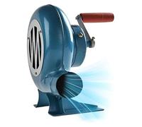Forgeron Manuel Forge Souffleur, Souffleur Manuel for Barbecue avec manivelle, Allume-feu Portable for Barbecue(250W)