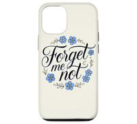 Forget Me Not, Fleur de Jardin, décoration Florale Coque pour iPhone 12/12 Pro