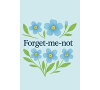 Forget-Me-Not Large Print Password Book for Seniors: Easy-to-Read Password Organiser | Large Print Internet Address Logbook for Seniors | Keep Track of Website Logins, Passwords & Email Details