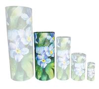 Forget Me Not Tubes à paillettes pour cendres adultes - Urnes funéraires en carton biodégradable (moyen), multicolore