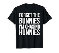Forget The Bunnies I'm Chasing Hunnies Boys Funny Easter Kid T-Shirt