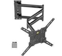 FORGING MOUNT Support Mural TV à Longue portée Support TV d'angle pour TV de 26 à 65 Pouces, Bras Extensible de 1035 mm avec Fixation Murale TV Paysage ou Portrait, VESA Max 400x400mm, jusqu'à 35kg