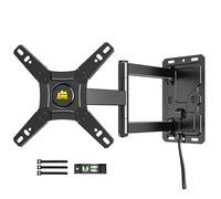 FORGING MOUNT Support mural verrouillable pour TV RV portrait avec orientation paysage à portrait pour téléviseurs et écrans de 13 à 43", support mural à mouvement complet pour camping-car