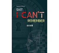 Forgot Your Password Again? I Can't Remember: Password Log Book: Keep Track of Usernames, Passwords & Website Information, 6" x 9" Size, Hardcover