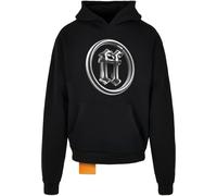 Forgotten Faces Sweat-shirt gris foncé / noir / blanc cassé, Taille XS