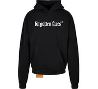 Forgotten Faces Sweat-shirt noir / blanc, Taille XS