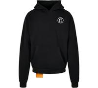 Forgotten Faces Sweat-shirt 'Scarab' beige / rose / noir / blanc, Taille XS