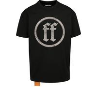 Forgotten Faces T-Shirt crème / marron / noir, Taille XS