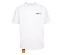 Forgotten Faces T-Shirt 'Wings' gris / orange / noir / blanc, Taille M