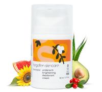 Forgotten Skincare The Original Déodorant Crème éclaircissante pour aisselles sombres, élimine les odeurs corporelles pour homme et femme, traitement des cheveux incarnés, vitamine C et acide S