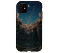 Forgotten Wizard's Tower Dark Folklore Forest Moody Witchcor Coque pour iPhone 11