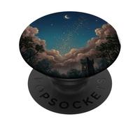 Forgotten Wizard's Tower Dark Folklore Forest Moody Witchcor PopSockets PopGrip Adhésif