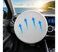 ForGue Housse Pare Soleil Volant Voiture pour Mitsubishi Eclipse Cross (2017-2026) Protection Anti Chaleur et UV Couverture Réfléchissante Contre Chaleur Intérieur Automobile