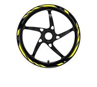 ForgUe Jantes de moto pour A & PRILIA Pour Tonnerre 660 RS660 Pour GPR150 Pour RSV4 Pour Dorsoduro Pour Shiver 750 900 Pour Rs125 Autocollant Moto Wheel Rim Decal Autocollants pour roues