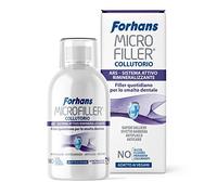 Forhans , bain de bouche en microfilleur, système de reminéralisation actif, obturation quotidienne de l'émail dentaire, soulagement rapide des dents sensibles, nettoyant pour la plaque dentaire, sans parabène ni fluor, 500 ml