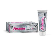 Forhans Gel Dentifrice Argent4TotalProtection à l'Argent Colloïdal, Action Totale, Antibactérien pour l'Hygiène Bucco-Dentaire, avec Phosphate et Carbonate de Sodium, 75 ml