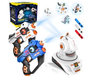 FORHISHER Laser Game Enfant,Laser Pistolet Jouet Set 2 PCS avec projecteur, 6 7 8 9 10 11 12 Ans Jouets pour garçons, 6 7 8 9 10 11 12 + Ans Meilleurs Jouets Cadeaux pour garçons et Filles