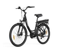 Foride Urbano 2 Vélos électriques, Vélo à Assistance électrique 26 Pouces à Moteur Central 36V 13AH 250W, VTC Electrique Homme Femme, Autonomie 100km