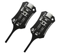FORIOT Lot de 2 testeurs d'inductance de type C, outil de test de bobine de carte mère avec indication rapide de défaut pour réparation de téléphone et PC, détecteur d'inductance portable pour