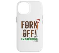 Fork Off Une Blague Jardinage Drôle pour Jardinier Grossier Coque pour iPhone 14