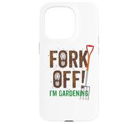 Fork Off Une Blague Jardinage Drôle pour Jardinier Grossier Coque pour iPhone 15 Pro
