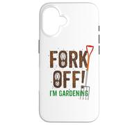 Fork Off Une Blague Jardinage Drôle pour Jardinier Grossier Coque pour iPhone 16