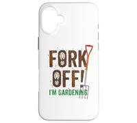 Fork Off Une Blague Jardinage Drôle pour Jardinier Grossier Coque pour iPhone 16 Plus