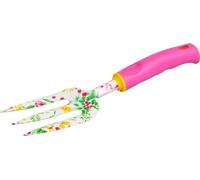 Fork Strend Pro, jardinage, imprimé floral, rose, 30x8 cm, Ladies line