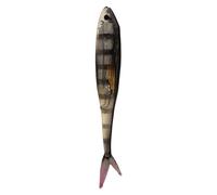 Forked Tail Leurre de pêche 12 cm 9 g Eau salée Artificielle Swimbait Leurre de natation souple Pêche Tackle Accessoires Lente Traîne Rapide Secouer Lou Attractor