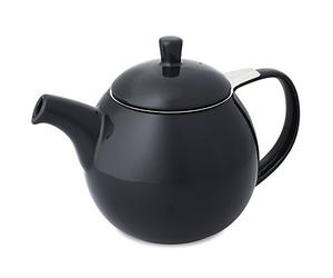 FORLIFE Curve 24-Ounce Teapot with Infuser, Black Graphite by FORLIFE