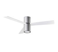 Forlight LedsC4 Ventilateur du Plafond Ip20 Formentera E27 15W Gris Blanc